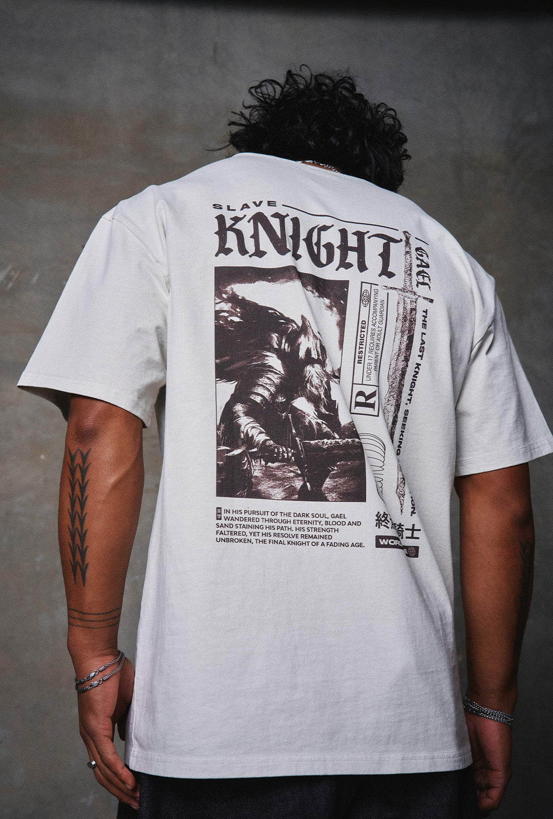 Slave Knight Gael - Oversized Heavy Tee